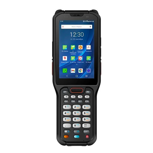 RT40-GS4S10E401XSN (2D Imager Zebra SE4750 MR, Android 10, Octa-core 1.8GHz, RAM 3 GB / ROM 32 GB, 4G LTE, Bluetooth, GPS, Wi-Fi, NFC, 29 клавиш, GUN (пистолетная рукоятка))